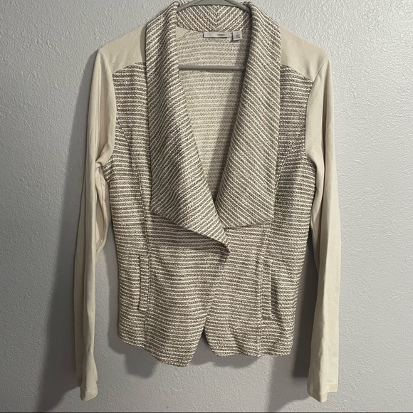 Halogen Moto Style Texture Sweater​​​ Cotton Blend - Picture 1 of 7